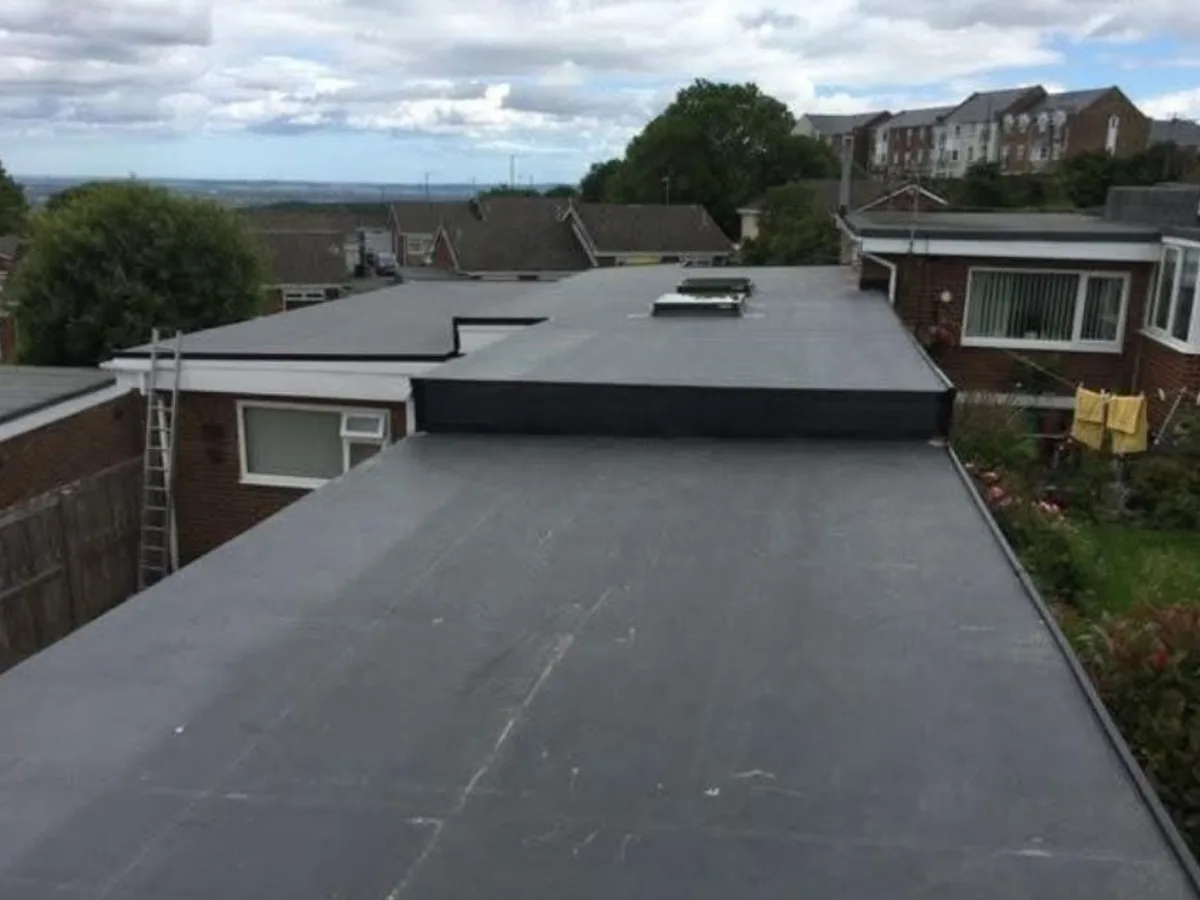 Rubber Roofs work